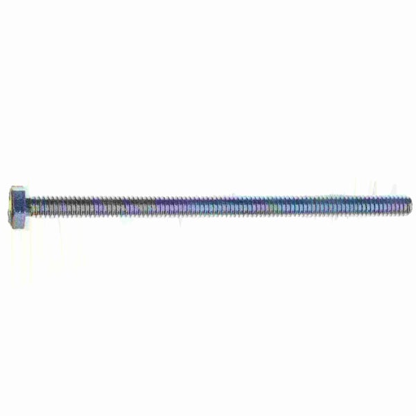 Midwest Fastener Grade 5, 1/4"-20 Hex Head Cap Screw, Zinc Plated Steel, 4-1/2 in L, 4 PK 933904 - main